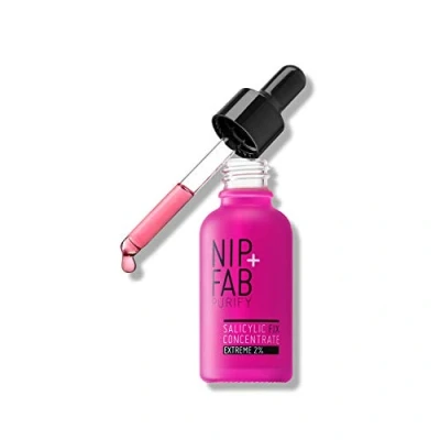 Image de Nip + Fab Salicylic Acid Concentrate Extreme 2% Sérum à l&#039;Acide Salicylique Niacinamide Acide BHA Vitamine B3 Lissant Réduction des Pores 30 ml
