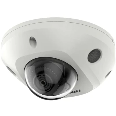 Image de Hikvision DS 2CD2546G2 IWS(2.8mm)(C) Mini dôme IP Acusense 4 MP Fixe pour Extérieure, Microphone