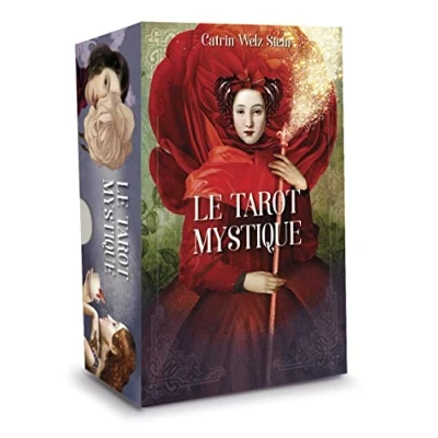 Image de Tarot Mystique Cartomancie Coffret de 83 cartes aux tranches argentées Boite cloche Contient un livret explicatif Edition Française