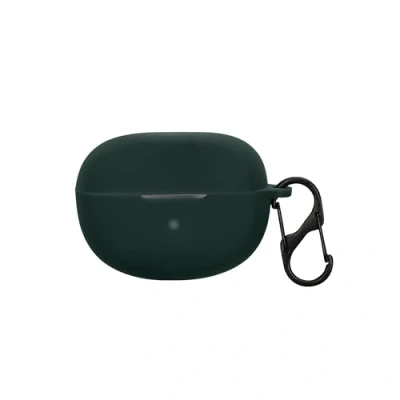 Image de kwmobile Housse pour écouteurs Compatible avec Bose Ultra Open Earbuds Coque de Protection en Silicone Vert foncé