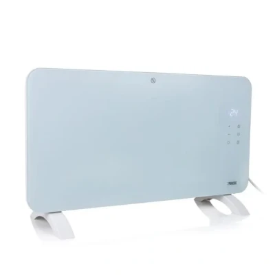 Image de Radiateur connecté Princess blanc 1 500 W Contrôle manuel, via smarphone ou vocal Application gratuite Panneau en verre, 01.348151.01.001
