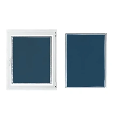 Image de WENKO Maximex Protection Solaire pour fenêtre 59 x 92 cm, avec ventouses Extra Fortes, Montage Facile, Matière : 100% Polyester, Dimensions (l L) cm