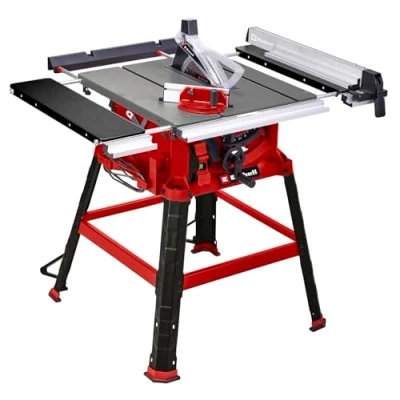 Image de Einhell scie circulaire sur table TC TS 2225 U (max. 2200 W, lame de Ø254 x ø30 mm, butée parallèle/angle, démarrage progressif, inclinable, réglage en hauteur jusqu&#039;à 80 mm)
