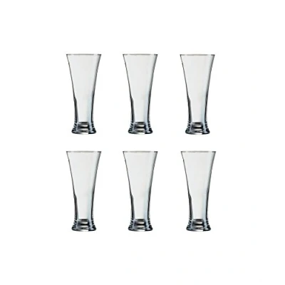 Image de Arcoroc Martigues Bock 330ml, sans repère de remplissage, Lot 6