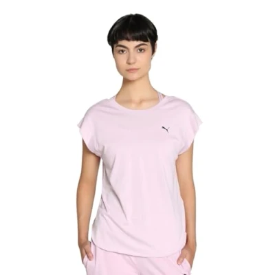 Image de Puma Studio Foundations TEE Tshirt de sport, Femme, Taille: XXL, Grape mist