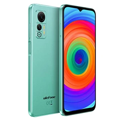 Image de Ulefone 4G Téléphone Portable Android 12 Note 14, Emplacement pour 3 Cartes, 3Go+16Go, Smartphone Débloqué Dual SIM, 6,52&#039;&#039; HD+, Caméra 8MP+5MP, Batterie 4500mAh, Déverrouillage du Visage GPS Vert