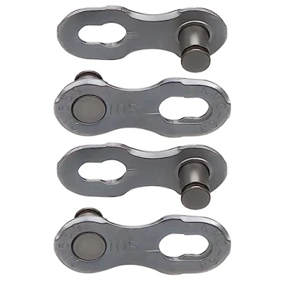 Image de KMC E10 10NR Maillons Mixte Argent, 2 Pairs