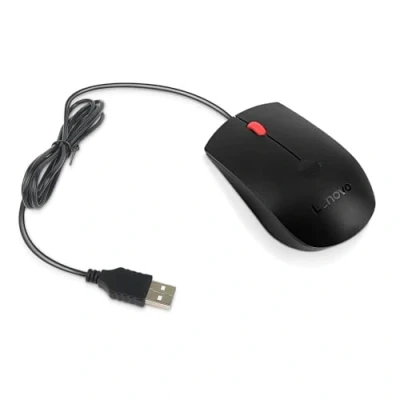 Image de Lenovo 4Y51M03357 souris Bureau Ambidextre USB Type A Optique 1600 DPI Neuf