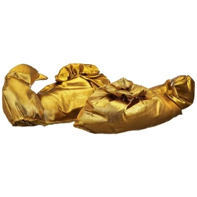 Image de Widmann WID9563S ? Surchaussures de Costume Arabe doré, Multicolore, Taille Unique