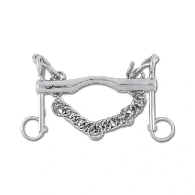 Image de Mors de bride pour cheval branches courtes Waldhausen Massif