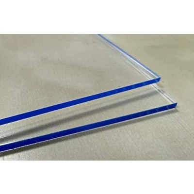 Image de Laserplast Lot de 2 unités méthacrylate transparent 8 mm format A6 (105 x 148 mm) Plaque transparente acrylique PMMA (2 pièces 105