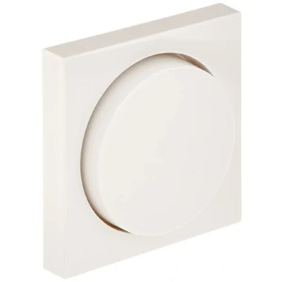 Image de GIRA Cache Variateur System 55, Standard E2, Event, Event transparent, opaque, Esprit, ClassiX blanc propre (brillant) 065003