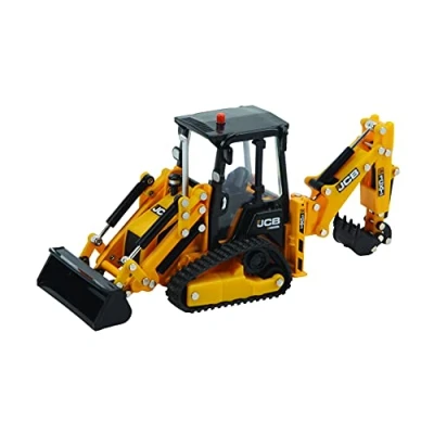 Image de Britains JCB 1CXT, Engin de Chantier à l&#039;échelle 1/32ème Collectionner, Compatible avec des Animaux et Jouets Ferme 1/32ème. Convient aux collectionneurs Enfants partir 3 Ans