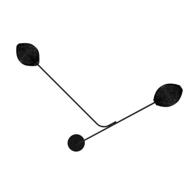 Image de GUBI Applique murale Satellite à 2 lampes noir