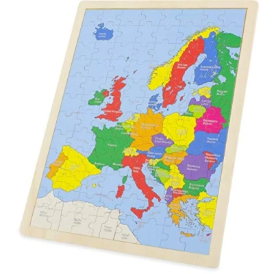 Image de Ulysse Puzzle, Europe, Carte, 3973