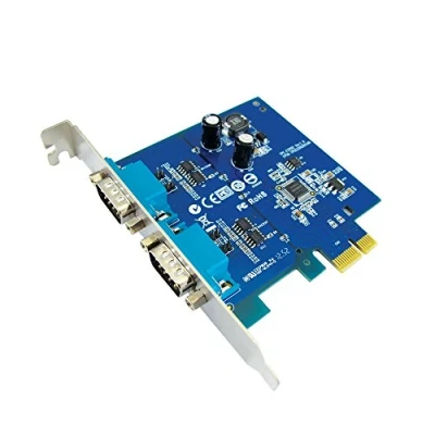 Image de 2 Port Auto sw RS 422/485 carte PCI E (2kv IEC Surge) (DB9) (Ipc e2202s)