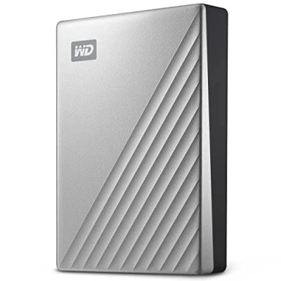 Image de WD 2To My Passport Ultra, Disque Dur Externe Portable, USB C, compatibilité avec PC, Xbox et Playstation, Midnight Blue