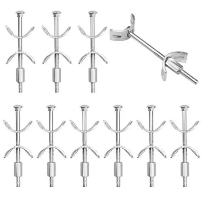 Image de Raccords de Plan Travail 10 Pcs M6 d&#039;Assemblage Connecteur, Connecteur 100mm Boulons Raccordement Meubles Cuisine pour Assembler, Serrer et Fixer
