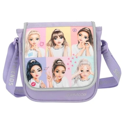 Image de Depesche 12596 TOPModel Snap Shots Petit Sac Motif de Mannequin et Design coloré, Pochette avec bandoulière réglable