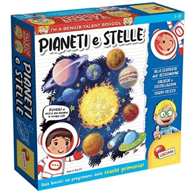 Image de Lisciani Jeux I&#039;m a Genius TS Planètes et étoiles, Multicolore, 100521