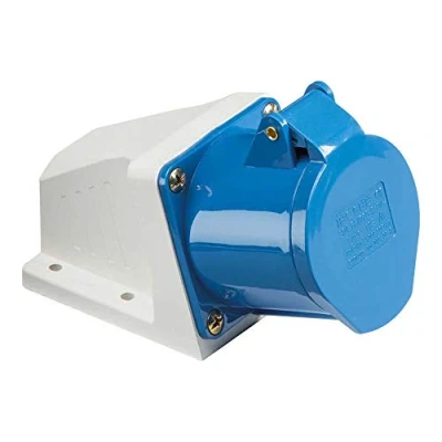 Image de E 240 V 32 A Wallmouted monophasé étanche IP44 montée sur Surface inclinée DIY, industrielle, 32A caravane