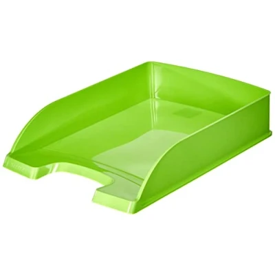 Image de Esselte 47835 Leitz Wow Corbeille Courrier 255 x 70 357 mm, Couleurs Assorties