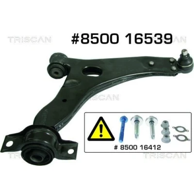 Image de TRISCAN 8500 16539 Bras de suspension avec rotule suspension, support en caoutchouc barre oscillant transversal FORD: Focus Mk1 3/5 portes