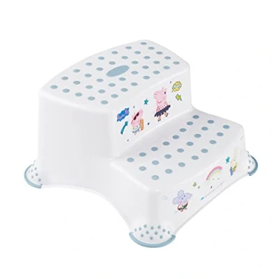 Image de keeeper Peppa Pig Marchepied à 2 Marches, De 3 14 Ans, Antidérapant, Igor, Nordic White