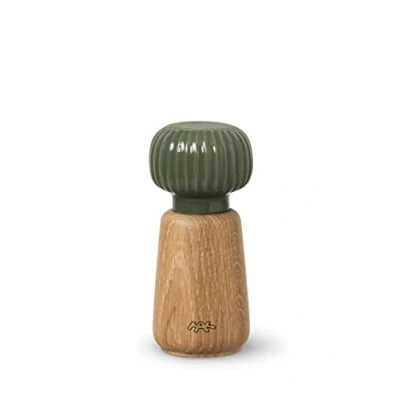 Image de Kähler Moulin H14 cm Hammershøi manuel design danois à épices, vert