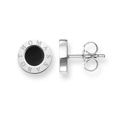 Image de Thomas Sabo Femmes Clous d&#039;oreillesArgent Sterling 925 Onyx noir H1859 024 11