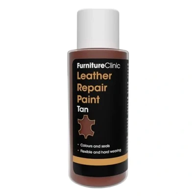 Image de Peinture et teinture pour réparation du cuir Colorant auto scellant une rapide facile Convient aux canapés en cuir, sièges de voiture Peau, 50 ml