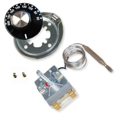 Image de GOLDMAN SERVICE Thermostat friteuse industrielle hôtellerie, pièce de rechange universelle avec télécommande régulateur (50 à 205C)