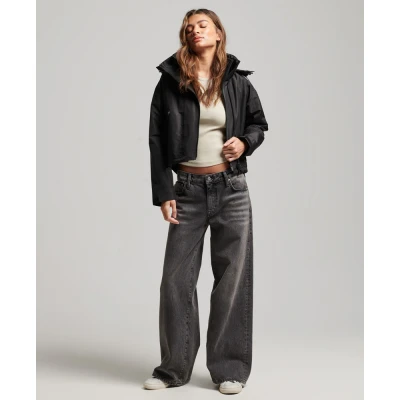 Image de Superdry CODE Sdwindcheater Blouson, Femme, Taille: 40, Black grid