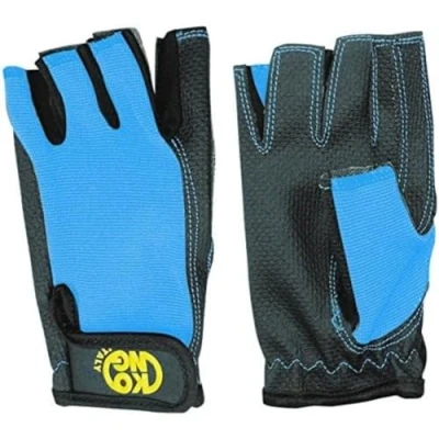Image de Kong Gants Pop Gloves, Bleu/Noir, M