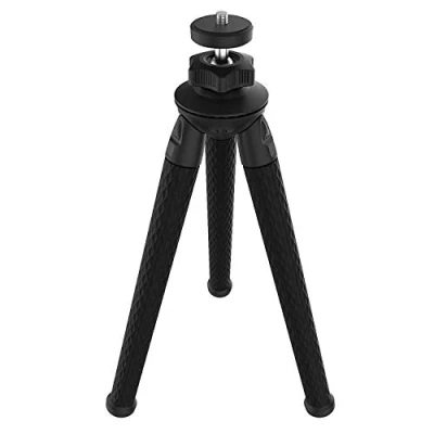 Image de SABRENT trépied d&#039;appareil Photo Smartphone, Trepied Flexible Appareil Photo, pour Panasonic Canon, Nikon Sony, Smartphone avec Support de téléphone Portable (TP FLTP)