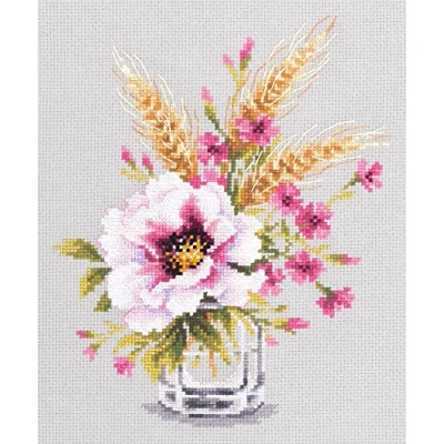 Image de Magic needle 100 015 ZW Kit de point croix avec motif compté Zweigart Edition, coton, multicolore, 18 x 23 cm