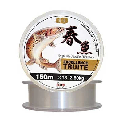 Image de Nylon Pan Excellence 150m 20Ø 3.24kg Pêche Truite