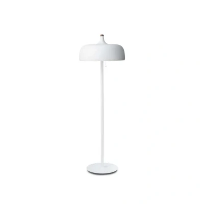 Image de Northern Acorn lampadaire blanc mat