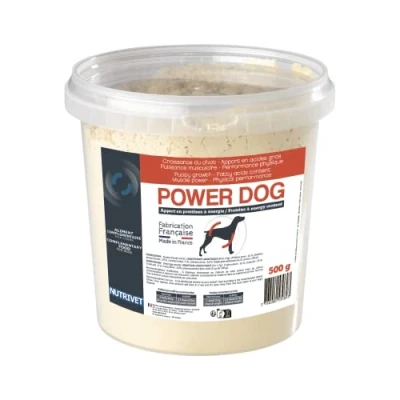 Image de NUTRIVET Aliment Complémentaire pour Chiens Power Dog Pot 500 g