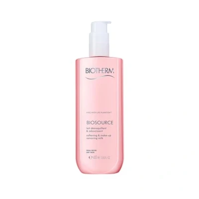 Image de Biotherm Biosource Softening &amp; Makeup Removing MILK DRY SKIN Nettoyant visage, Femme, Taille: 400 ml,