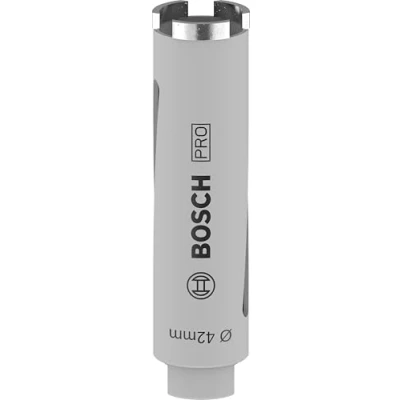 Image de Bosch Accessories 2608587317 Couronne de forage à sec diamantée G 1/2&quot; 42 mm 150 3 segments 7