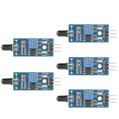 Image de 5 PCS Module de Capteur Flamme IR Détecteur Infrarouges Sens Intelligent pour Détecter la 3.3V 5V, Autres Capteurs