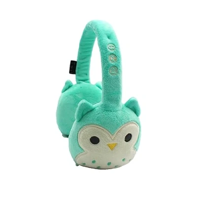 Image de Casque Bluetooth Squishmallows Winston le hibou Son stéréo Batterie rechargeable 5.0