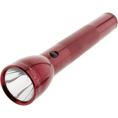 Image de Mag Lite Lampe torche Maglite LED ML300L 3 piles Type D 23,1 cm Rouge