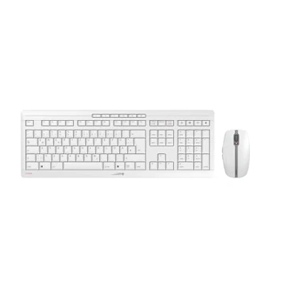 Image de CHERRY STREAM DESKTOP RECHARGE CLAVIER RF SANS FIL QWERTZ ALLEMAND GRI