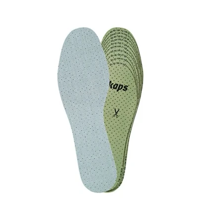 Image de Kaps Soft Latex Semelles Intérieures Chaussures pour Homme et Femme, Épaisses Confortables Anti Transpiration Odeurs Coton Latex, Taille Ajustable à Découper