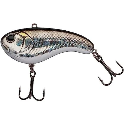 Image de Berkley Flatt Shad Leurre dur Polyvalent pour la Pêche des Carnassiers en Eau Douce Cible les Brochets, Sandres, Perches, Chevesnes et Truite