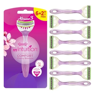 Image de Wilkinson Sword myIntuition Comfort Xtreme 3 Jetables Femmes pack de 6+2
