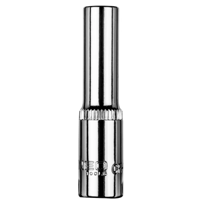Image de NEO TOOLS Clé à douille 1/4pouce 6 mm Acier chrome vanadium hexagonale 08 491
