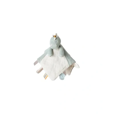 Image de NOUKIE&#039;S Doudou Enfant en Coton Bio Stegi le Stégosaure Multifonctionnel Vert/Blanc 1 Unité
